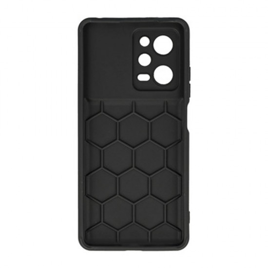 Capa Silicone Gel Thunder Xiaomi Redmi Note 12 Pro 5g/Poco X5 Pro 5g Preto Com Protetor De Câmera