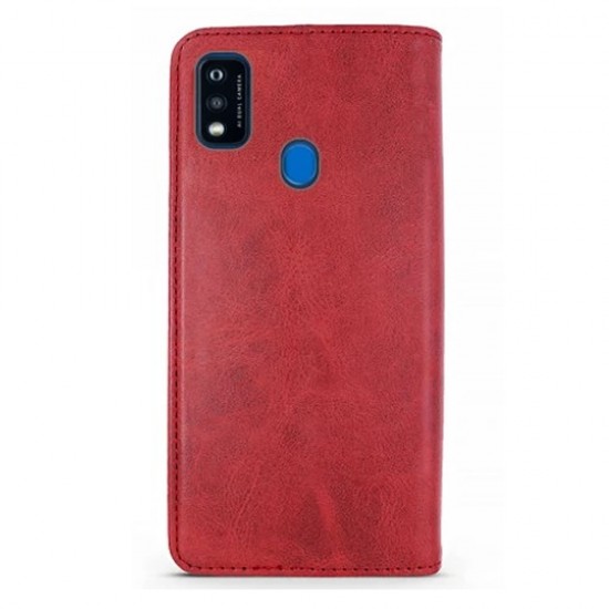 ZTE Blade A51 Burgundy Book Special Flip Cover Case