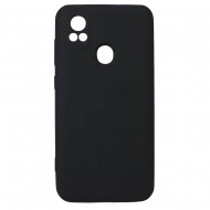 Capa Silicone Zte A31 2021 Preto Com Protetor De Câmera