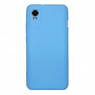 ZTE Blade A31 Plus Blue With Camera Protector Silicone Gel Case