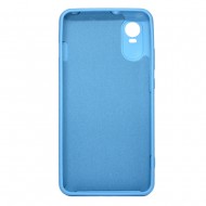 ZTE Blade A31 Plus Blue With Camera Protector Silicone Gel Case