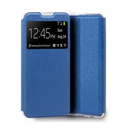 Realme C55 Blue Flip Cover Case With Candy Window