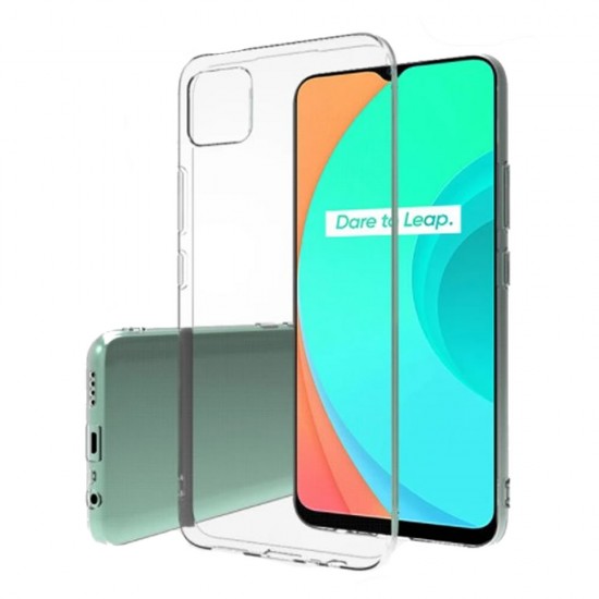 Capa Silicone Realme C11 Transparente Premium