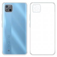 Realme C20/C11 2021 Transparent With Camera Protector Silicone Case