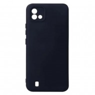 Realme C11 2021/C20/C20A Black With Camera Protector Silicone Case