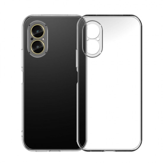Realme C67 4G Transparent With Camera Protector Silicone Gel Case