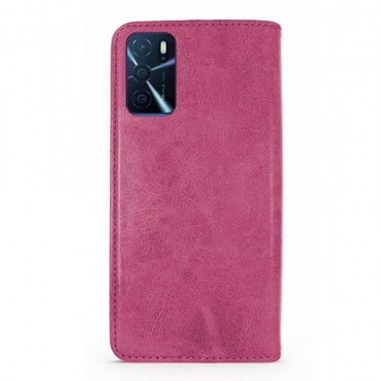 Capa Flip Cover Oppo A16 Rosa Book Special