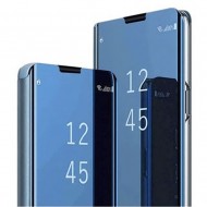 Oppo Reno5 4G/5G/X3 Lite Blue Clear View Flip Cover Case