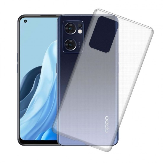 Capa Silicone Oppo Reno7 5g/X5 Lite Transparente Capa Silicone Oppo Reno7 5g/X5 Lite Transparente