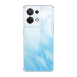 Oppo Reno8 5G Transparent With Camera Protector Silicone Gel Case