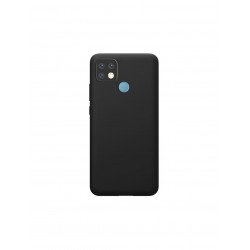 Capa Silicone Gel Oppo A15 Preto Protetor De Camera Robusta
