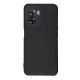 Oppo A57/A77 Black Silicone Case With Camera Protector