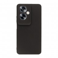 Capa Silicone Oppo A79 5g Preto Com Protetor De Câmera 3d