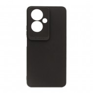 Capa Silicone Oppo A79 5g Preto Com Protetor De Câmera 3d