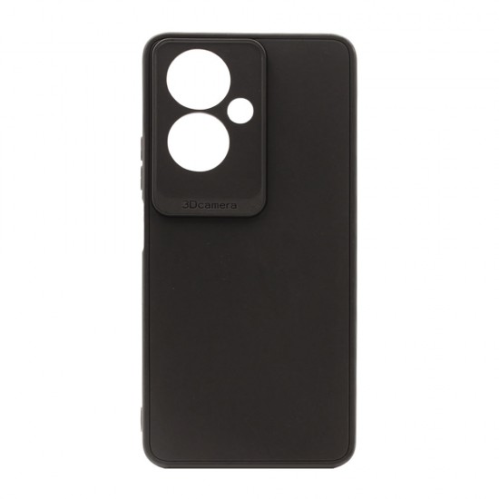 Capa Silicone Oppo A79 5g Preto Com Protetor De Câmera 3d Capa Silicone Oppo A79 5g Preto Com Protetor De Câmera 3d