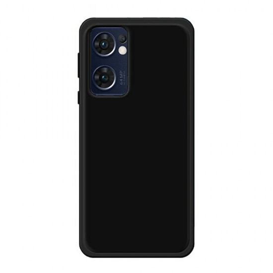 Funda De Gel De Silicona Oppo Find X5 Lite Negra Funda De Gel De Silicona Oppo Find X5 Lite Negra