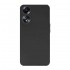 Funda De Silicona Oppo A38/A18 Negro Con Protector De Cámara 3D