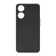 Funda De Silicona Oppo A38/A18 Negro Con Protector De Cámara 3D Funda De Silicona Oppo A38/A18 Negro Con Protector De Cámara 3D