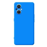 Oppo Reno7 Lite/A96 5G/Reno7 Z 5G Blue With Camera Protector Silicone Case