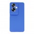 Capa Silicone Oppo A79 5g Azul Com Protetor De Câmera 3d