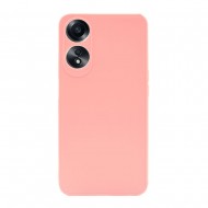 Capa Silicone Gel Oppo A78 5g/A58 5g Rosa Com Protetor De Câmera 3d