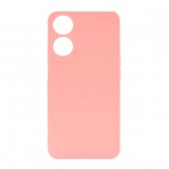 Capa Silicone Gel Oppo A78 5g/A58 5g Rosa Com Protetor De Câmera 3d