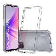 Oppo A77 5G Transparent Anti-shock Hard Silicone Case