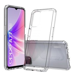 Capa Silicone Dura Anti-Choque Oppo A77 5g/A57 4g/5g/A57s/Realme V23 5g/Realme Narzo 50 5g/K10 5g Transparente