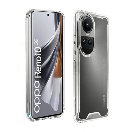 Funda De Silicona Dura Antigolpes Oppo Reno10/Reno10 Pro Transparente Funda De Silicona Dura Antigolpes Oppo Reno10/Reno10 Pro Transparente