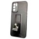 Capa Silicone Dura Anti-Choque Oppo Reno6 5g Preto Kickstand Capa Silicone Dura Anti-Choque Oppo Reno6 5g Preto Kickstand
