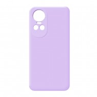 Capa Silicone Oppo Reno10 5g/Reno10 Pro 5g Lilás Com Protetor De Câmera