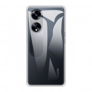 Oppo A1 5g/A98 5g/F23 5g Transparent Silicone Case With Camera Protector
