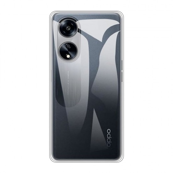 Capa Silicone Oppo A1 5g/A98 5g/F23 5g Transparente Com Protetor De Câmera