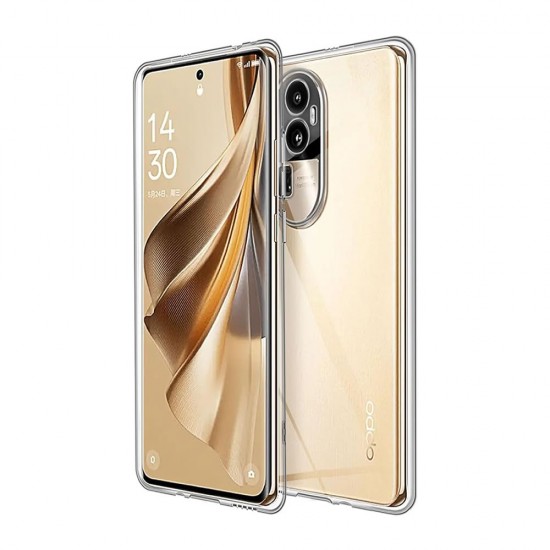 Funda De Gel De Silicona Oppo Reno10 Pro Plus Transparente Con Protector De Cámara Funda De Gel De Silicona Oppo Reno10 Pro Plus Transparente Con Protector De Cámara