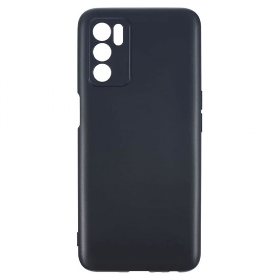 Capa Silicone Gel Oppo A54s Preto Protetor De Câmera Robusta