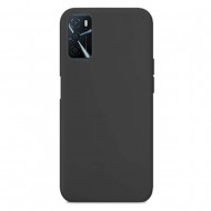 Capa Silicone Gel Oppo A16/A16s Preto Robusta