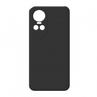 Capa Silicone Oppo Reno10 5g/Reno10 Pro 5g Preto Com Protetor De Câmera