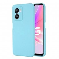 Oppo A77 5G Blue Robust With Camera Protector Silicone Gel Case