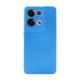 Oppo Reno8 Pro Blue Silicone Gel Case With Camera Protector