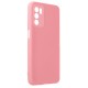 Capa Silicone Gel Oppo A16/A16s Rosa Com Protetor De Câmera
