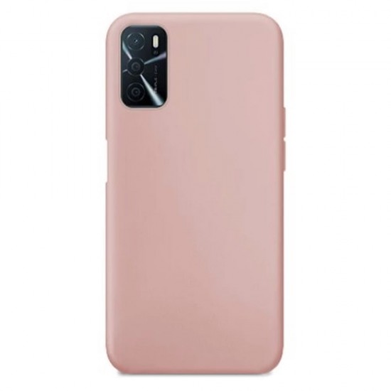 Capa Silicone Gel Oppo A16/A16 Rosa Blush Robusta Capa Silicone Gel Oppo A16/A16 Rosa Blush Robusta