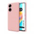 Capa Silicone Oppo A98 5g Rosa Com Protetor De Câmera