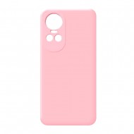 Capa Silicone Oppo Reno10 5g/Reno10 Pro 5g Rosa Com Protetor De Câmera