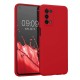 Capa Silicone Gel Oppo A54 5g/A74 5g Vermelho Com Protetor De Câmera Robusta