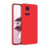 Capa Silicone Oppo Reno10 5g/Reno10 Pro 5g Vermelho Com Protetor De Câmera