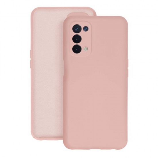 Capa Silicone Gel Oppo A54 5g/A74 5g Rosa Com Protetor De Câmera Robusta