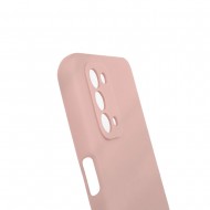 Oppo A54 5G/A74 5G Pink Robust With Camera Protector Silicone Gel Case