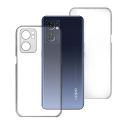Oppo Find X5 Lite Transparent 360° Hard Silicone Case With Camera Protector