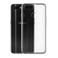 Oppo Ax7 Black Carbon Cover