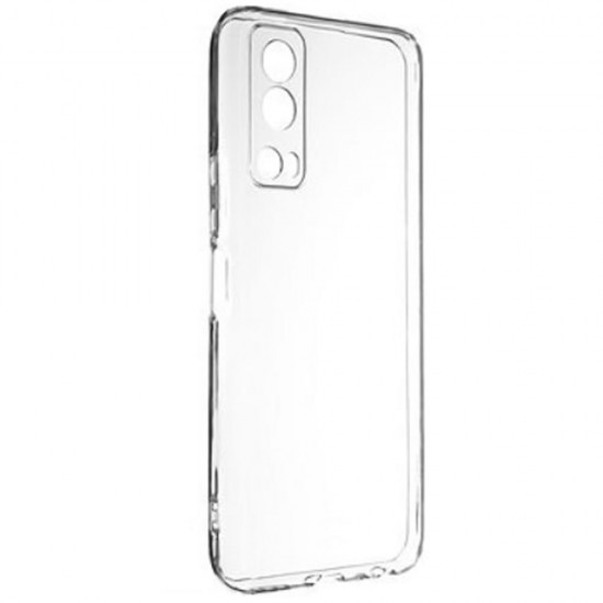 Capa Silicone Vivo Y52 Transparente Com Protetor Câmera Premium